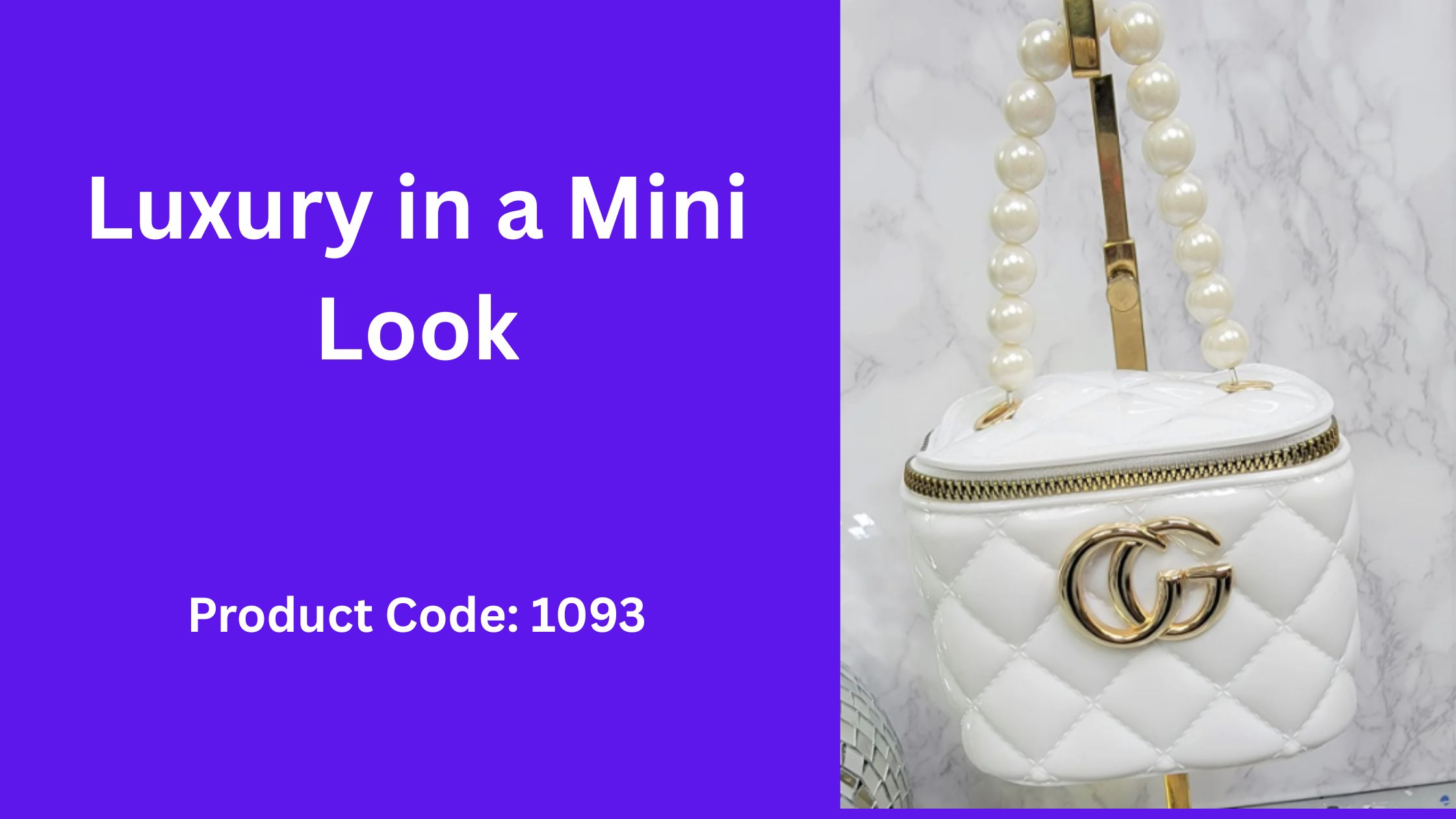 Luxury in a Mini Look Product Code 1093 Luxury in a Mini Look Product Code: 1093